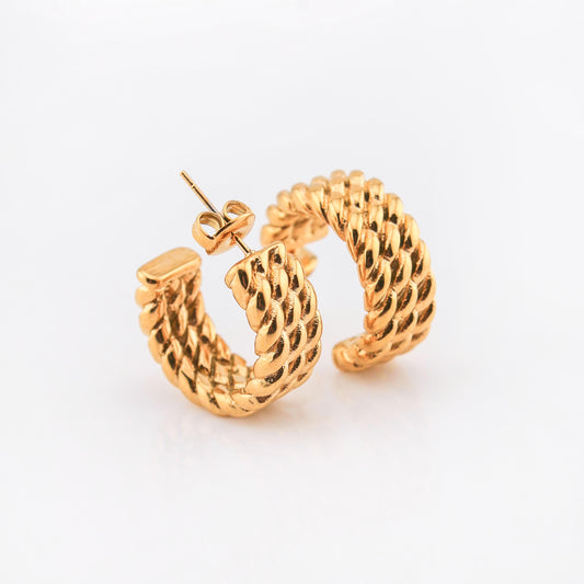 Dockside Hoop Earrings | Swim In Jewelry