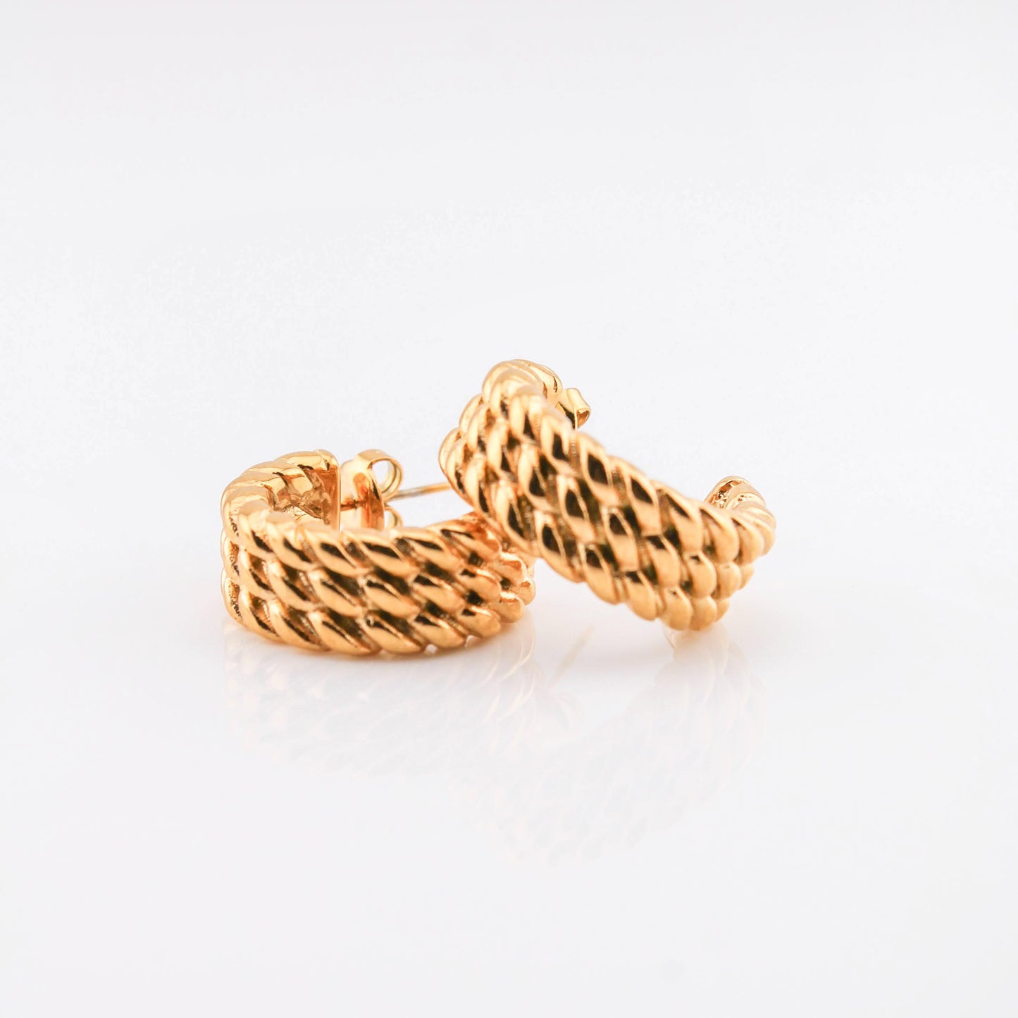 Dockside Hoop Earrings | Swim In Jewelry | Waterproof & Tarnish-Free