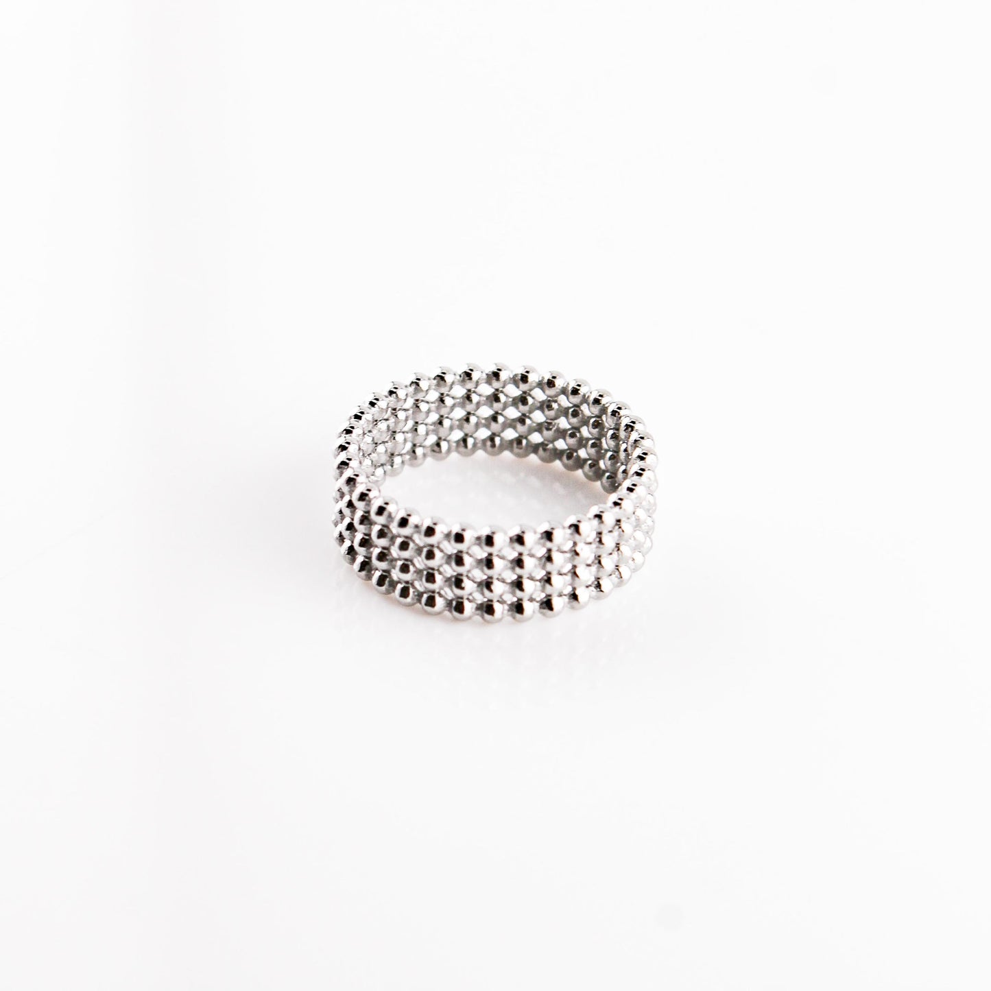 Silver Stacked Dot Ring | Swim In Jewelry
