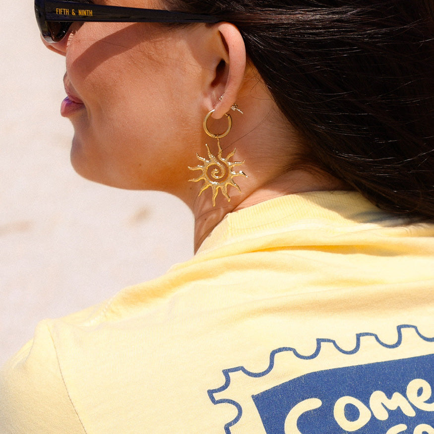 Sunkissed Dangle Earrings | Swim In Jewelry