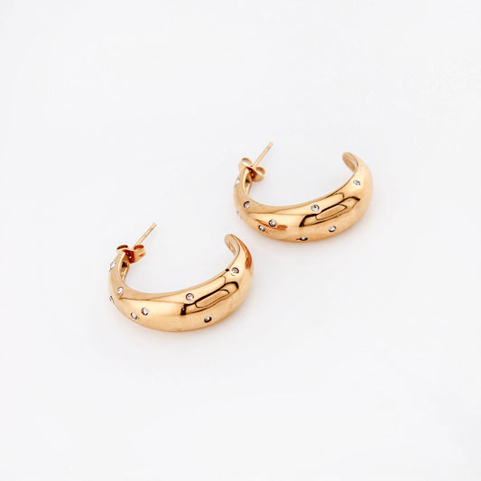 Five-Star Hoop Earrings | Swim In Jewelry