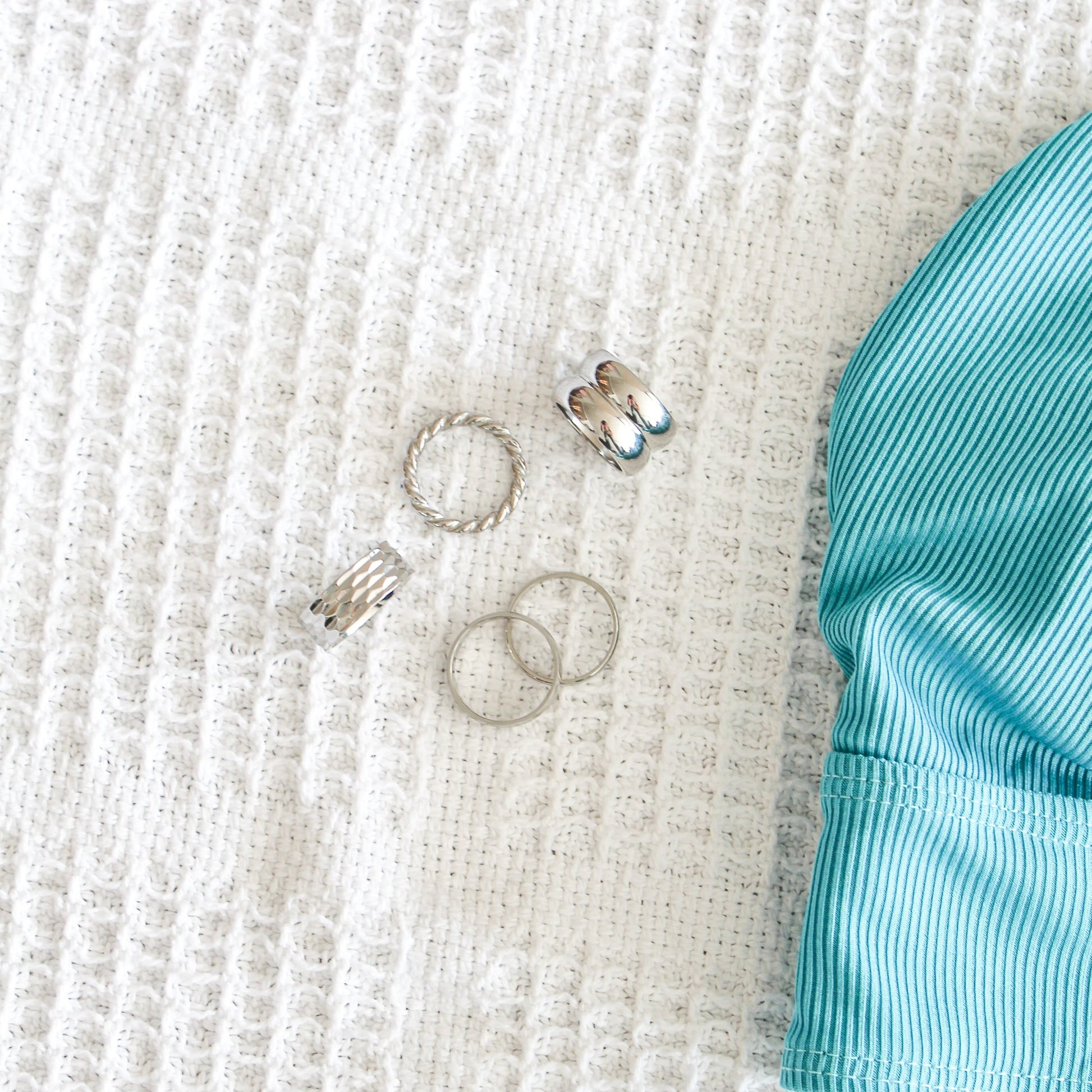 Out Of Office Ring | Silver | Swim In Jewelry