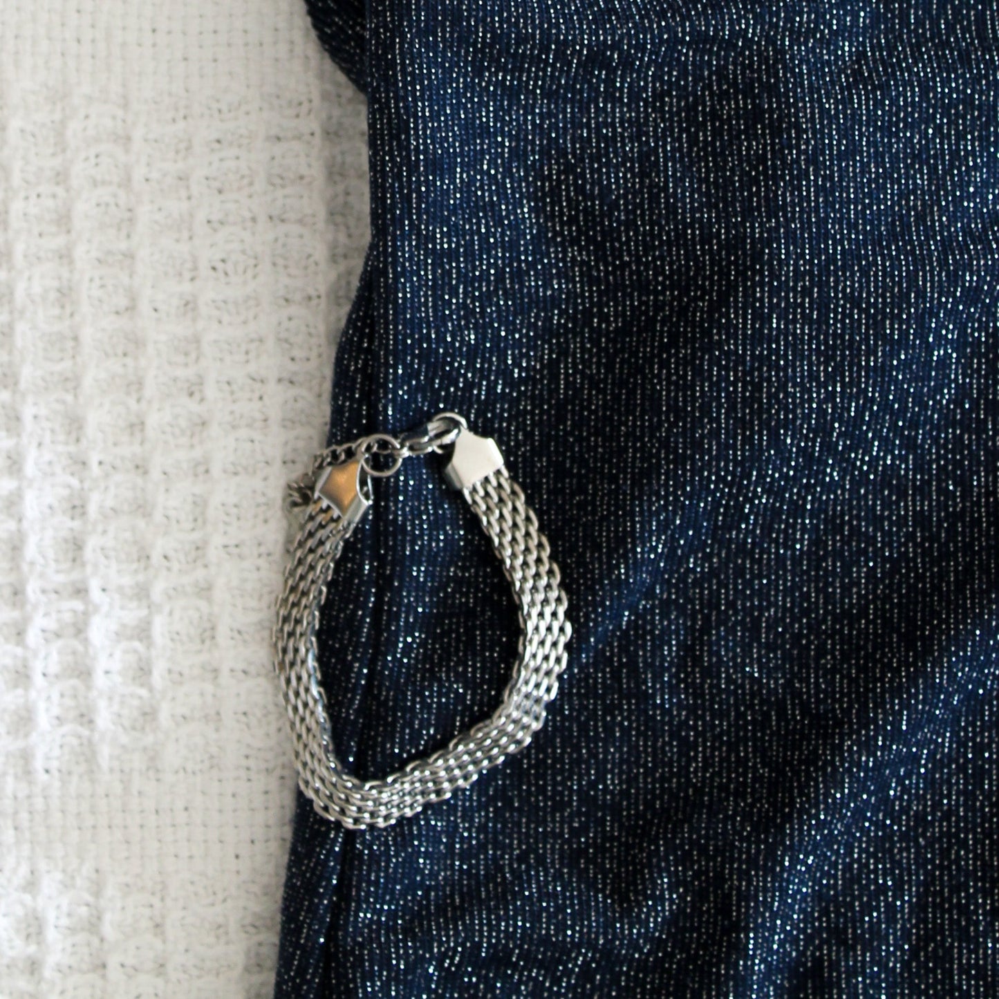Pilot Watch Band Bracelet | Silver Swim In Jewelry