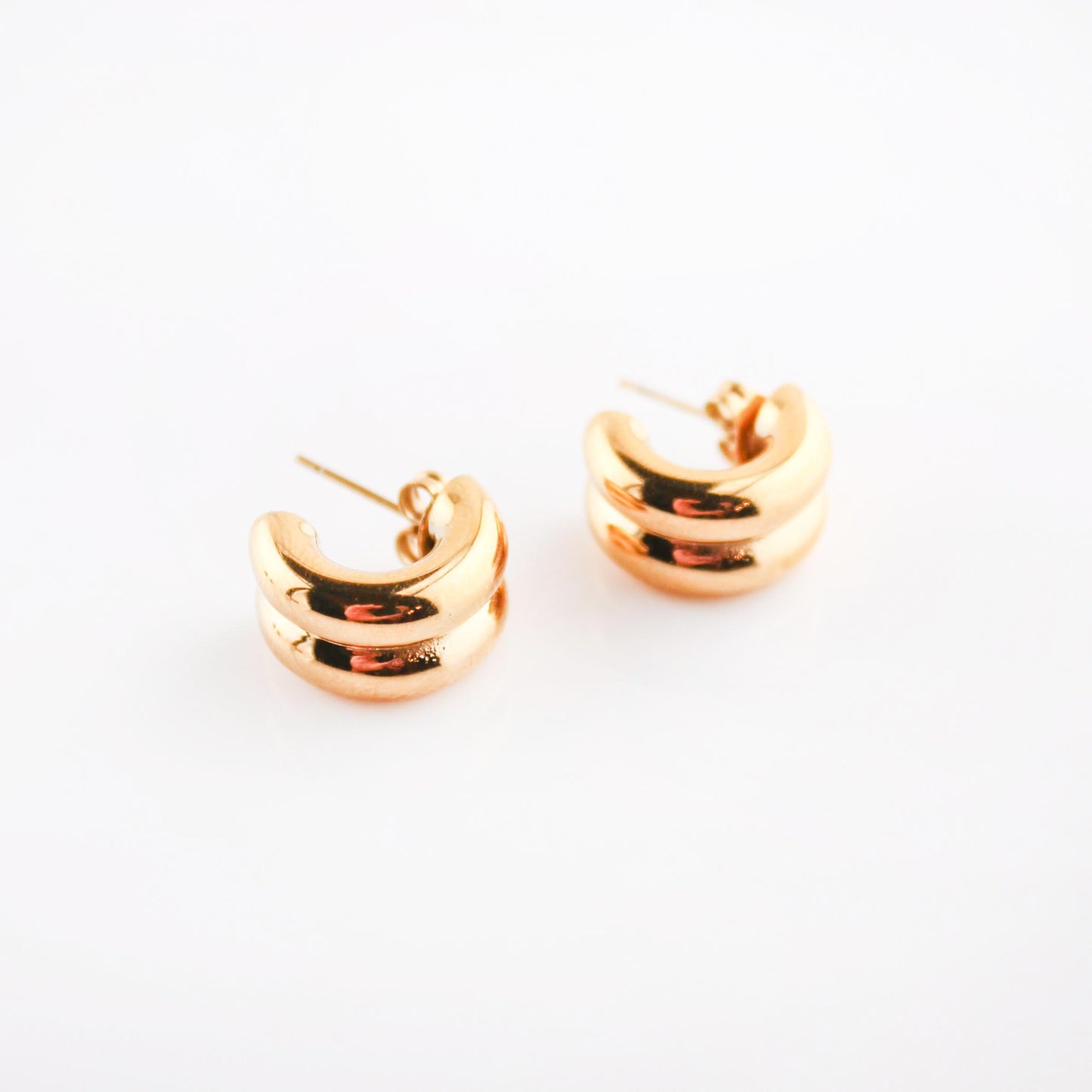 Out of Office Earrings | Gold | Swim In Jewelry