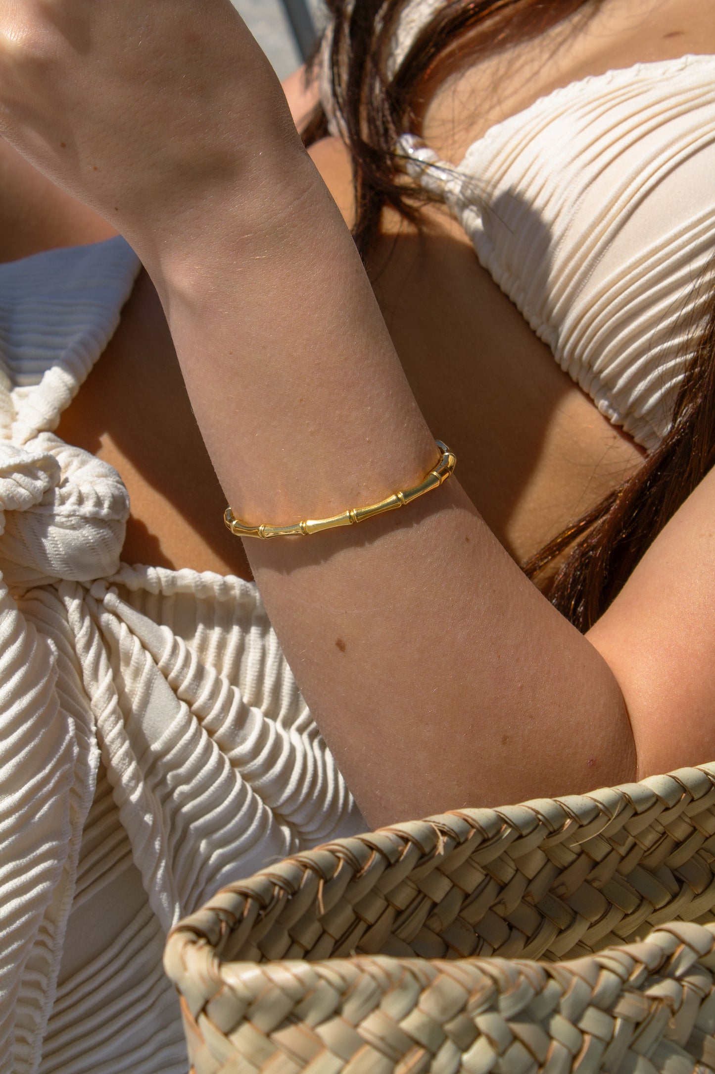 Bamboo Bangle Bracelet