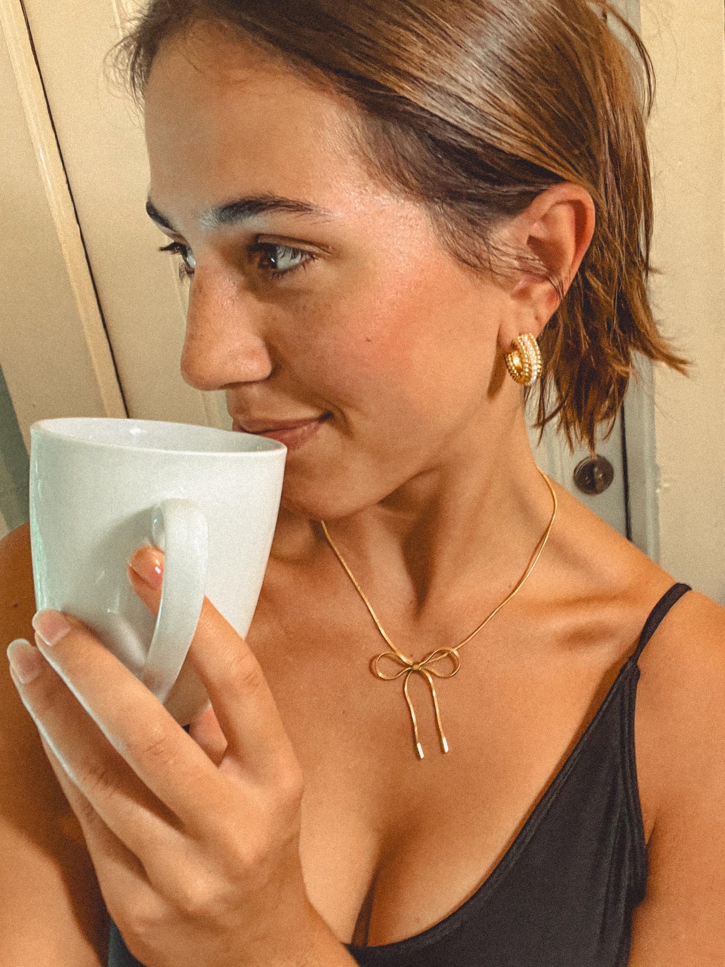 Girls Trip Bow Necklace | Swim In Jewelry