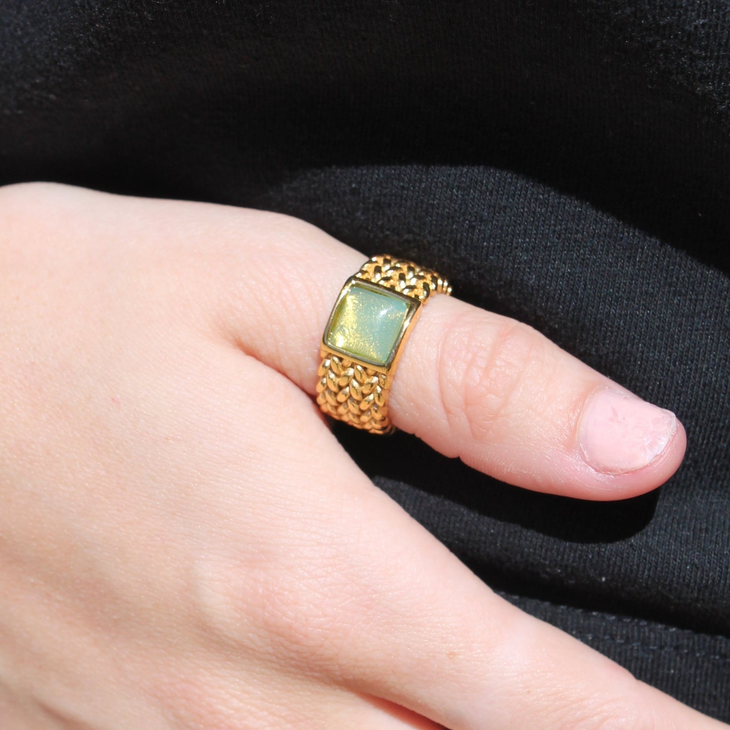 Harbor Ring Gold | Swim In Jewelry