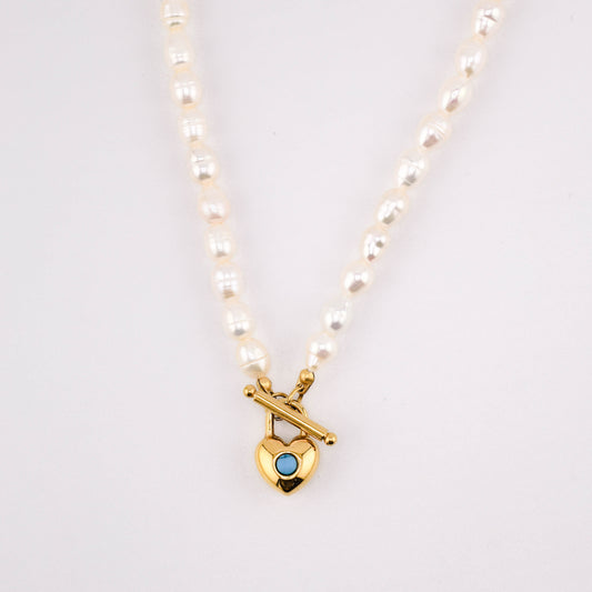 Calypso Pearl Choker Necklace | Swim In Jewelry