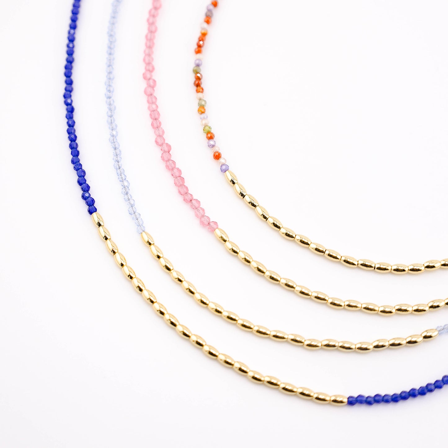 Glass Beach Beaded Necklace | Swim In Jewelry