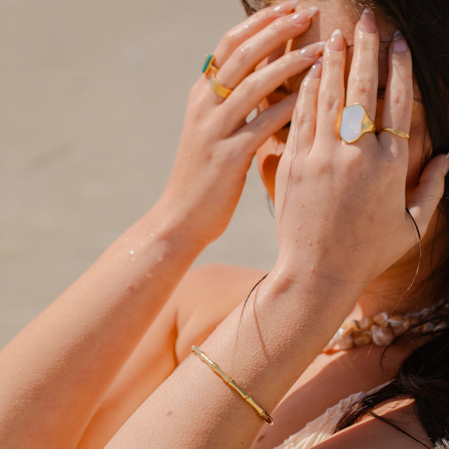 Oasis Stone Ring | Swim In Jewelry