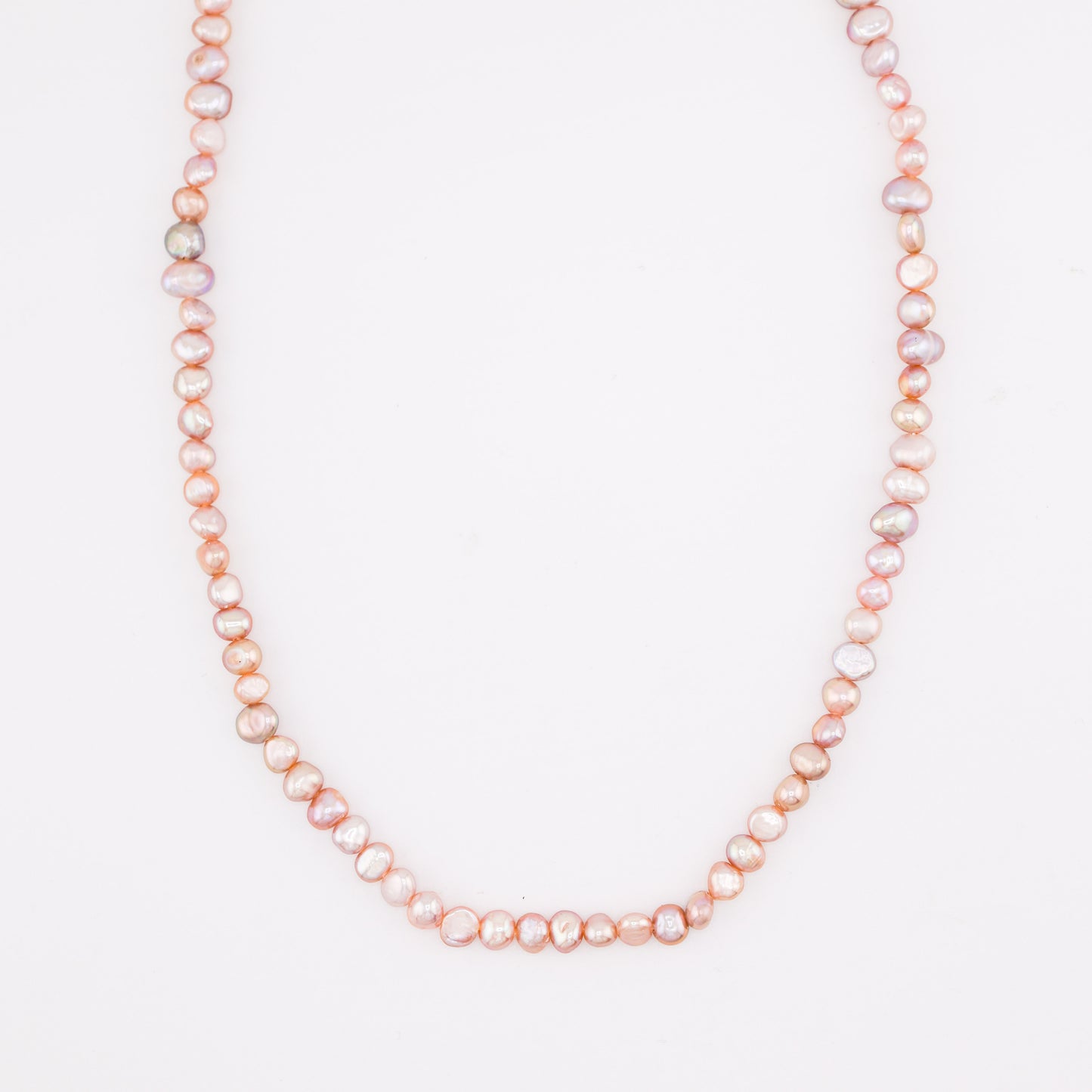 Rose Pearl Choker Necklace | Freshwater