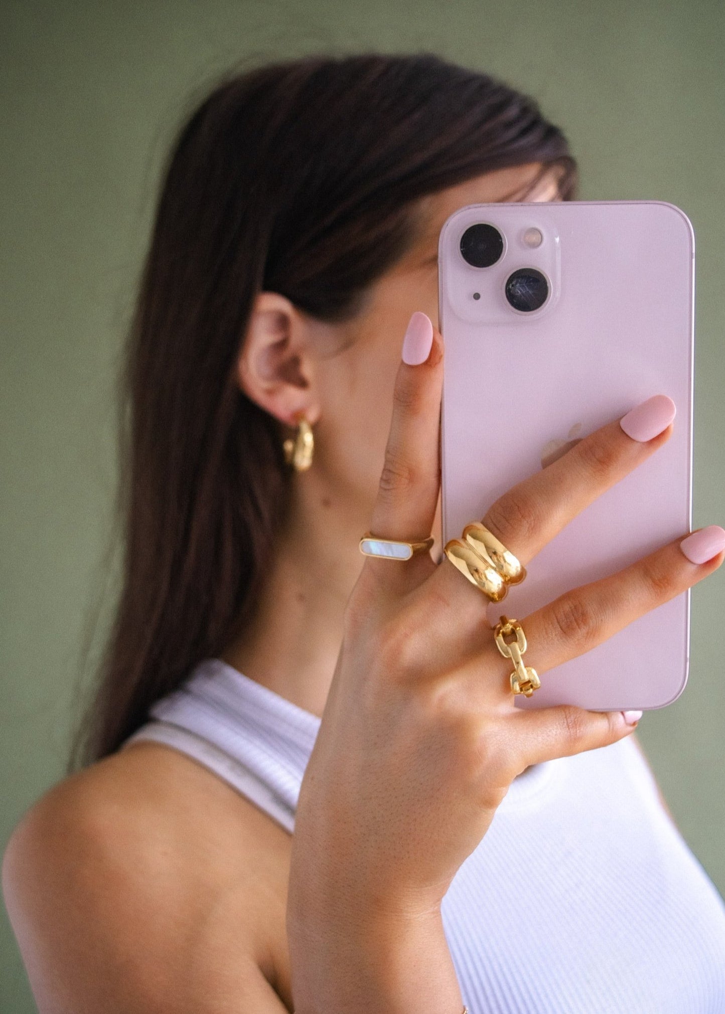 Anchor Chain Ring | Swim In Jewelry
