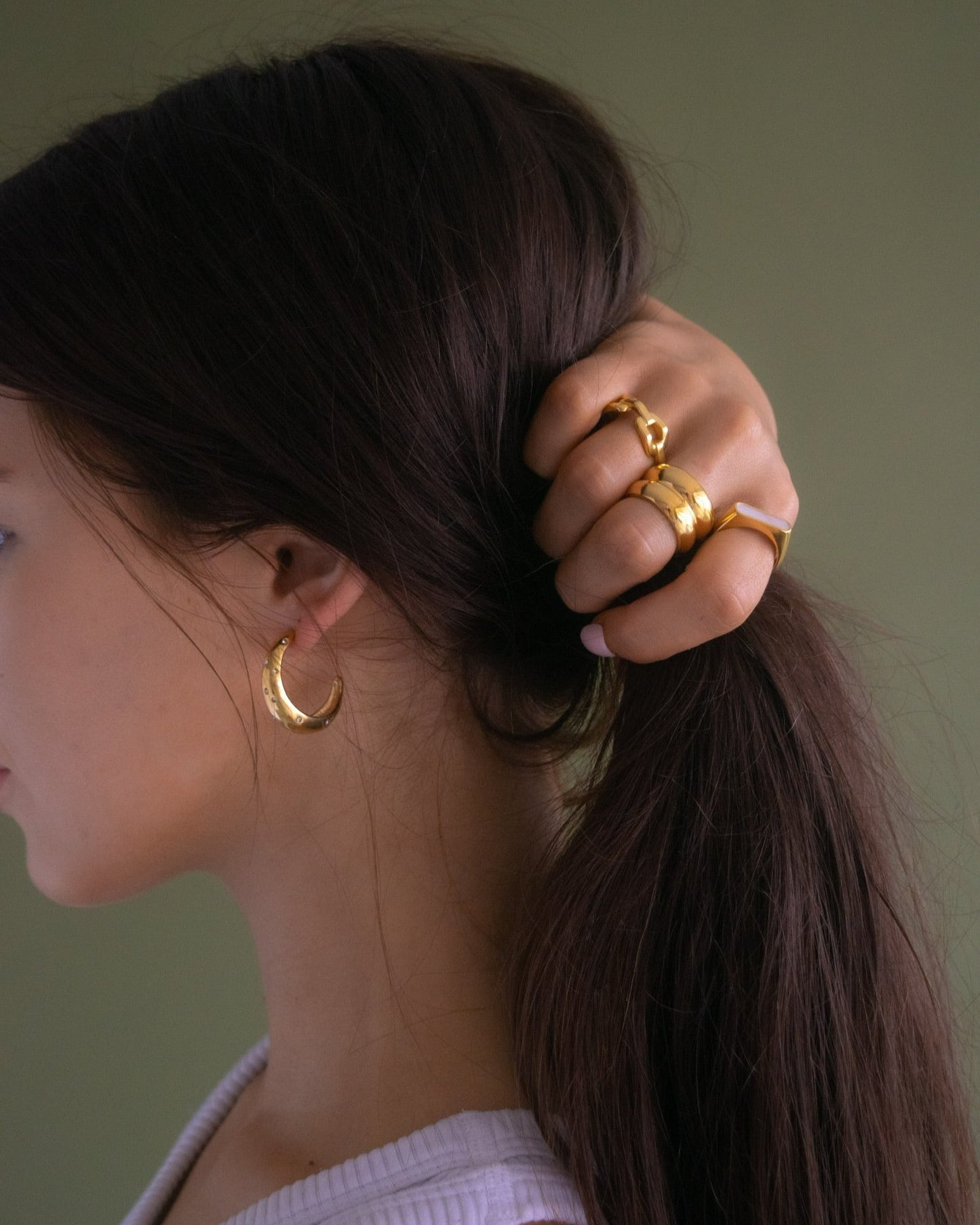 Anchor Chain Ring | Swim in Jewelry