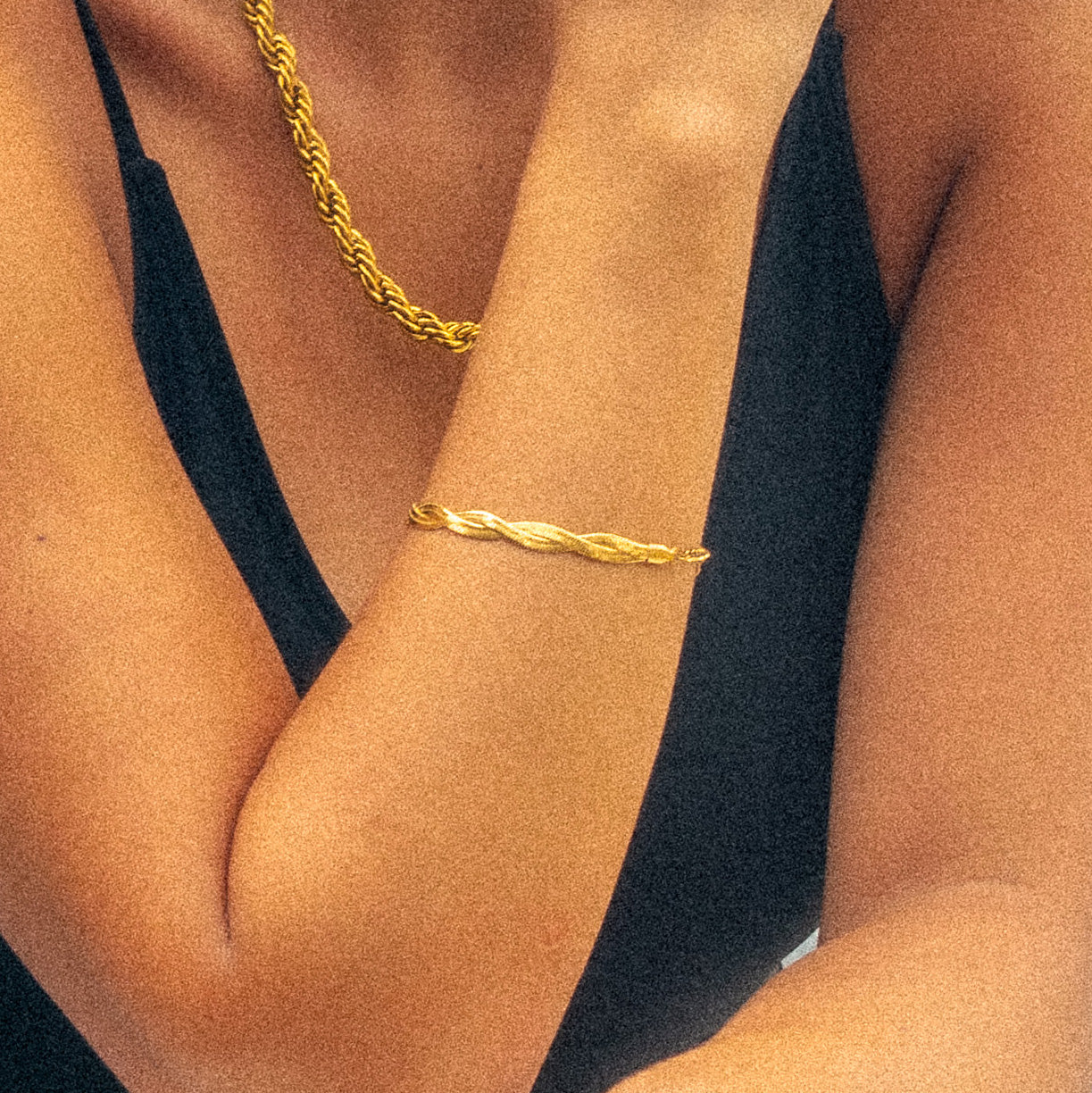 Land + Sea Twist Chain Bracelet | Swim In Jewelry