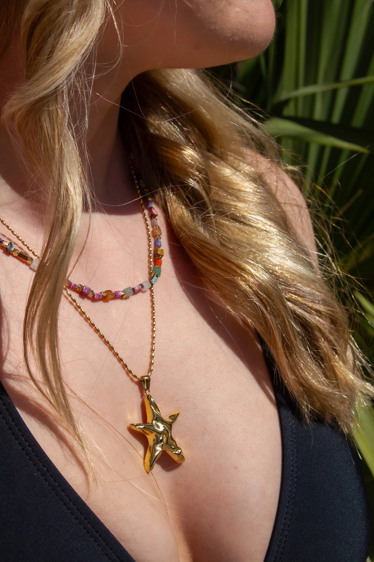 Stella Starfish Pendant Necklace
