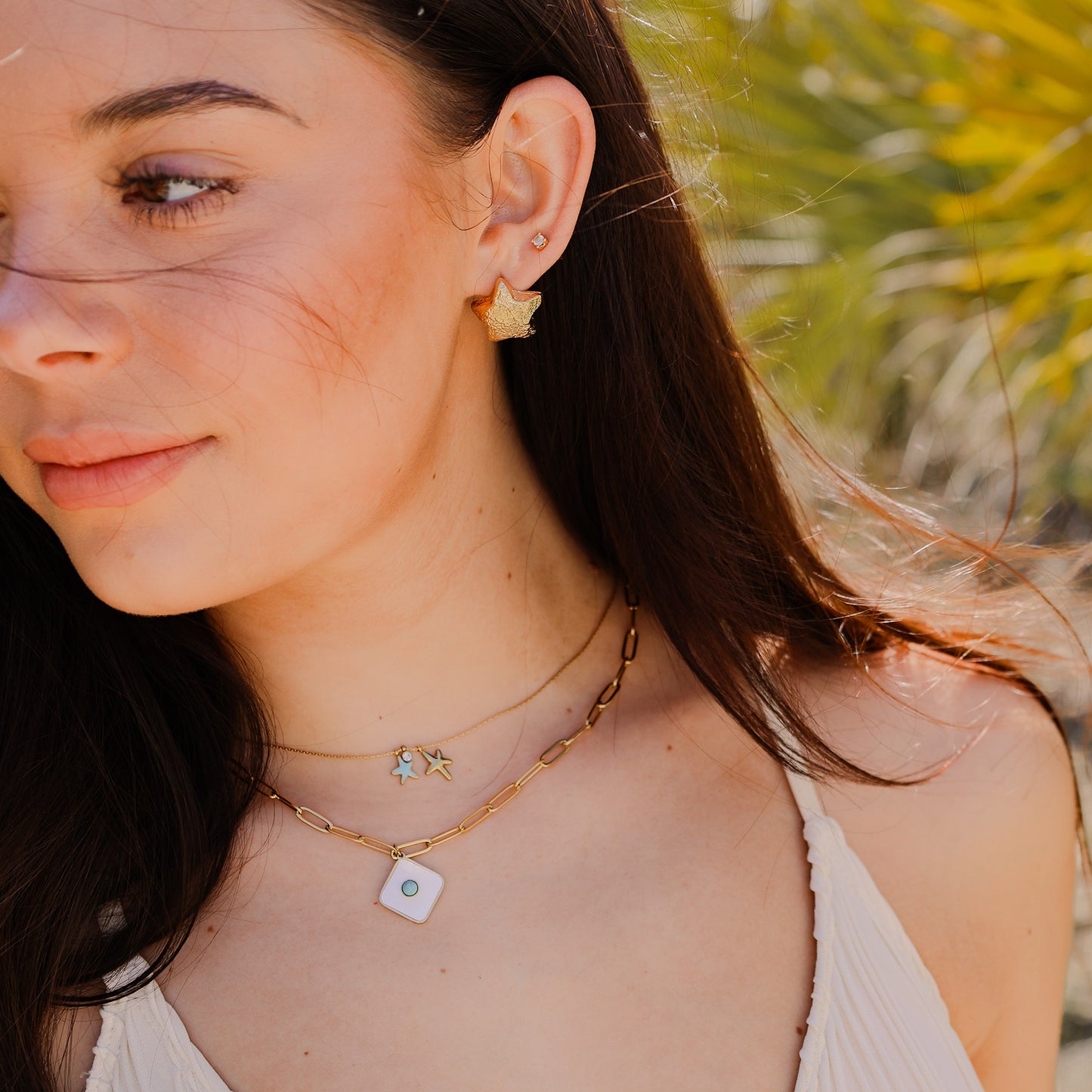 Aquamarine Pendant Necklace | Swim In Jewelry