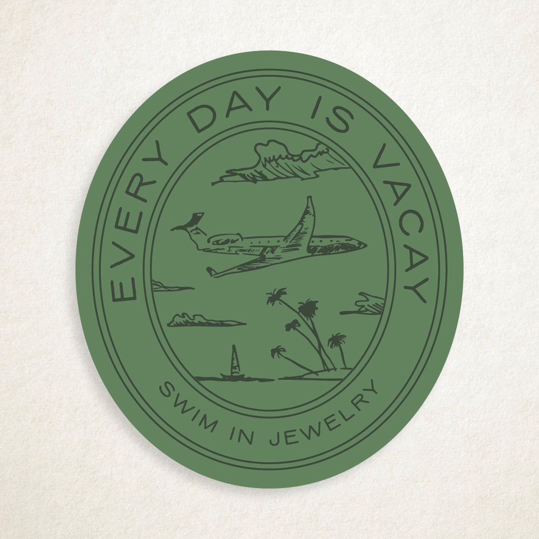 Every Day is Vacay Vinyl Sticker