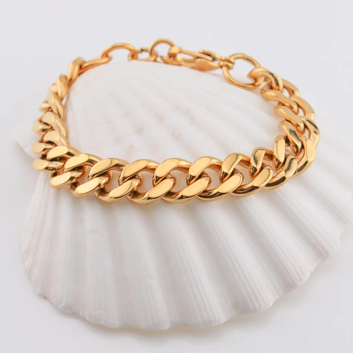 Pool Boy Chain Bracelet | Swim In Jewelry | Waterproof & Tarnish-Free