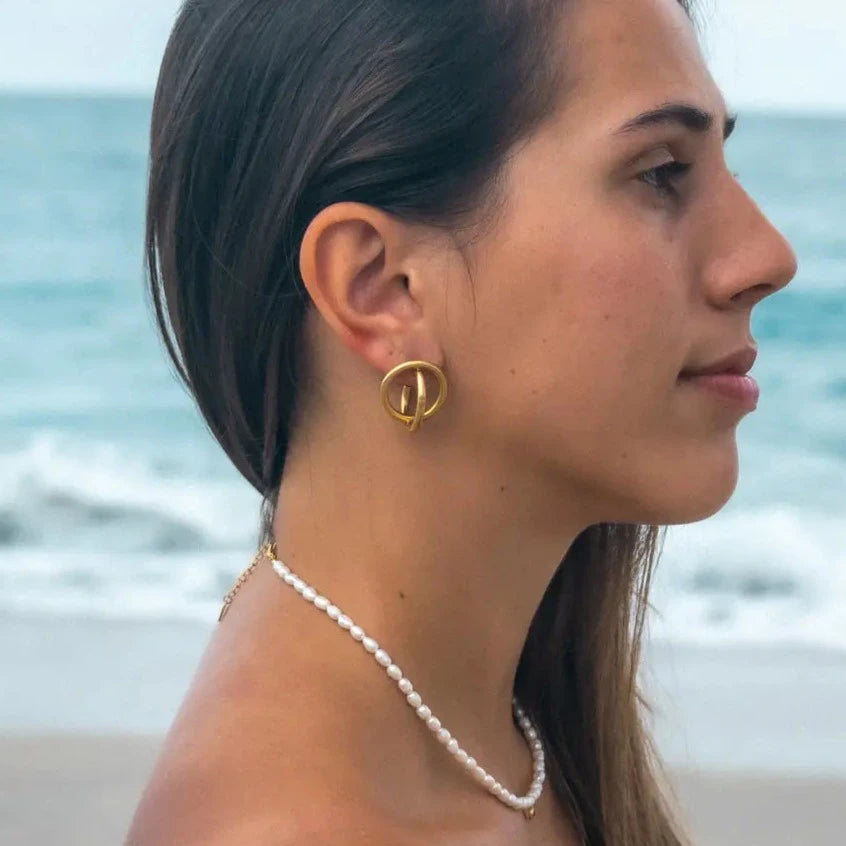 Globetrotter Waterproof Earrings | Swim In Jewelry