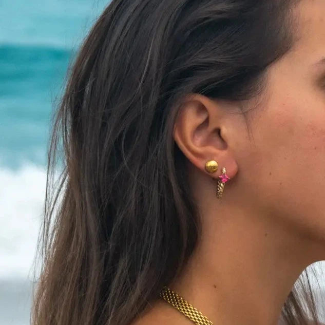 Map Dot Earrings | Swim In Jewelry
