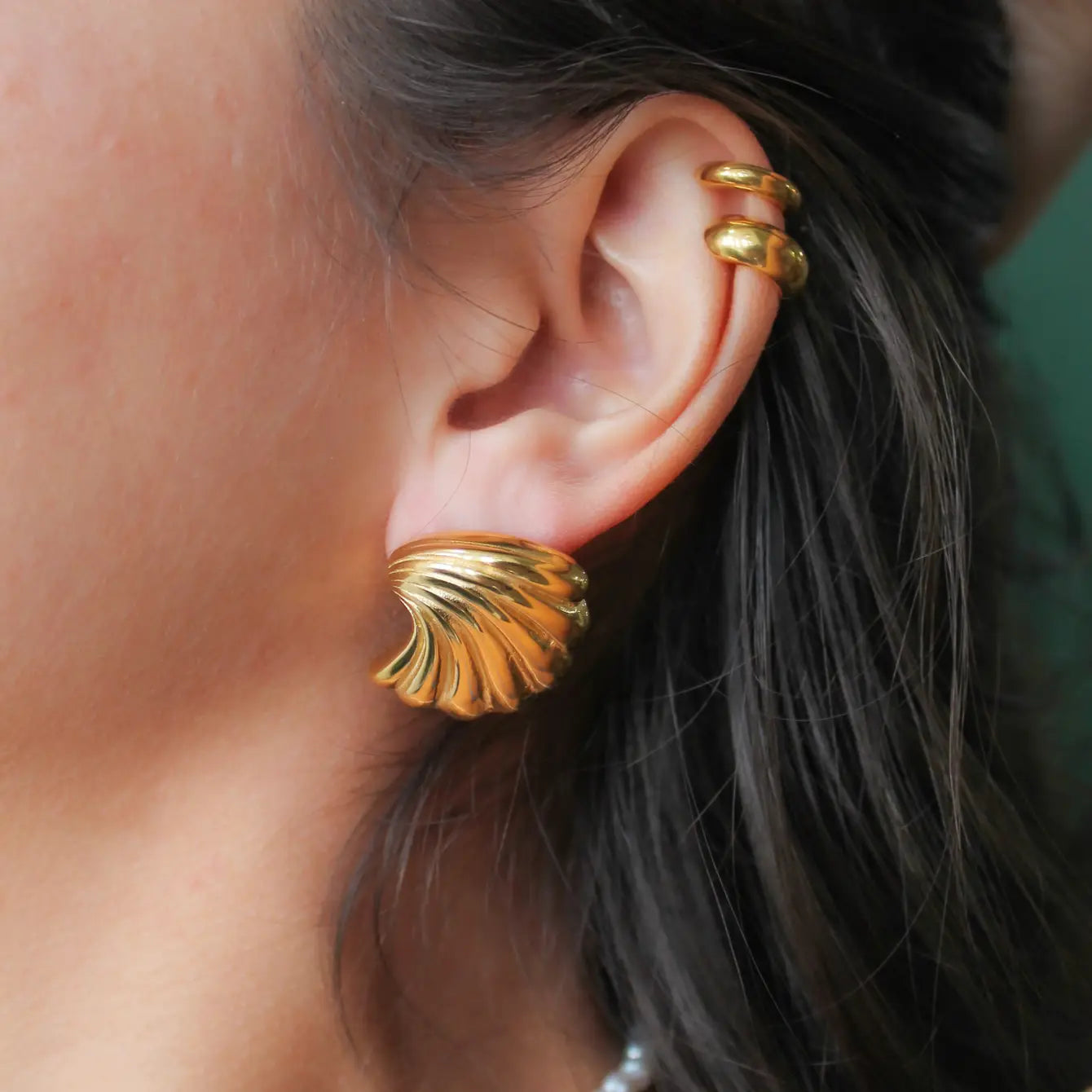 Bungalow Chunky Earrings | Swim In Jewelry