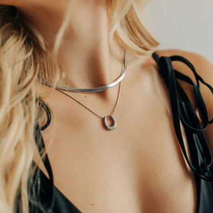 Runaway Pendant Necklace | Silver | Swim In Jewelry