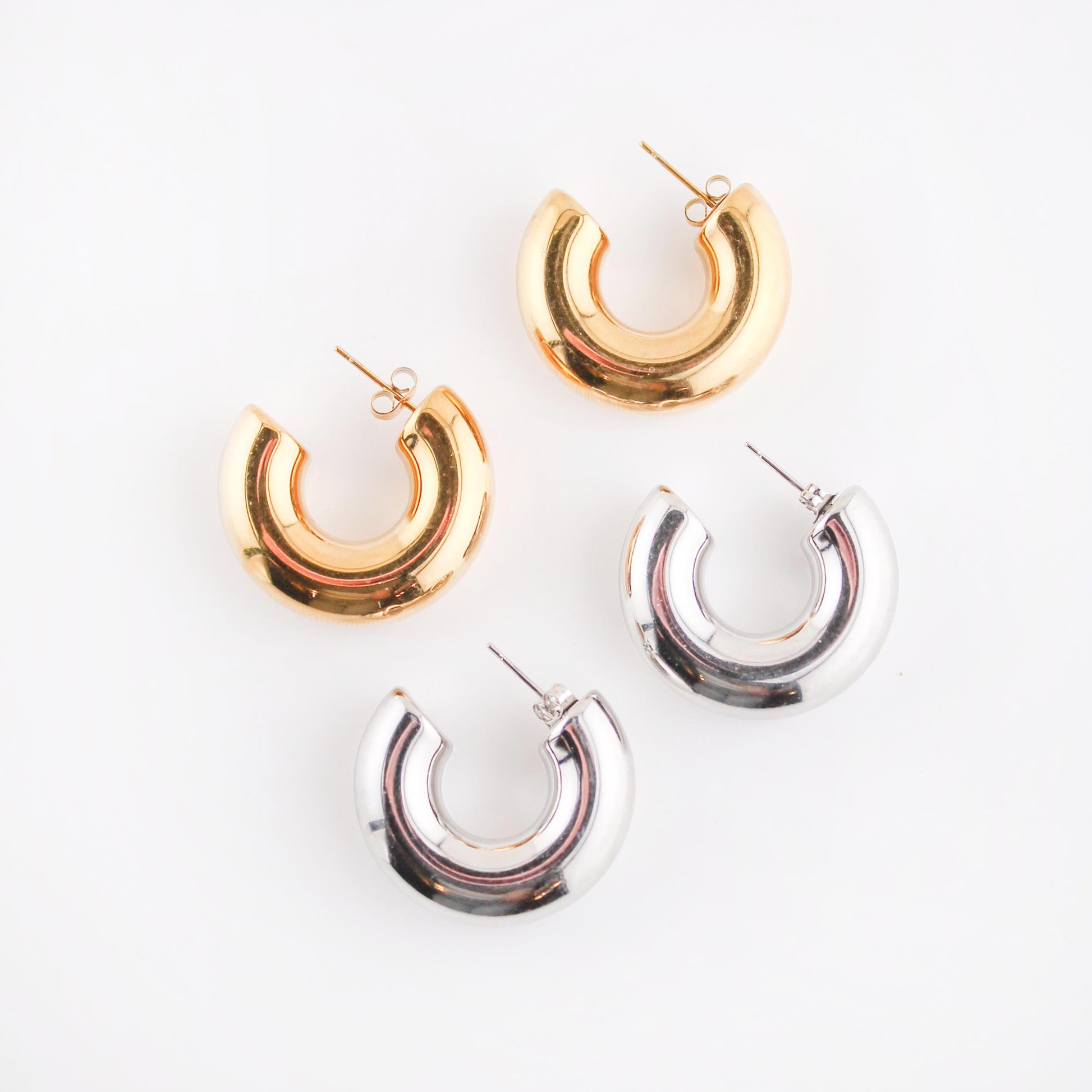 Overseas Hoop Earrings | Swim In Jewelry