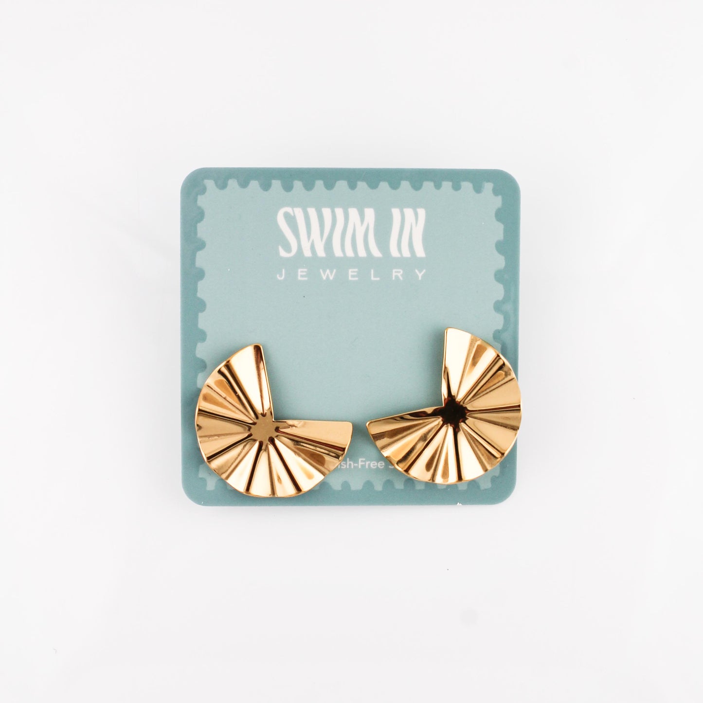 Cabana Fan Earrings | Swim In Jewelry