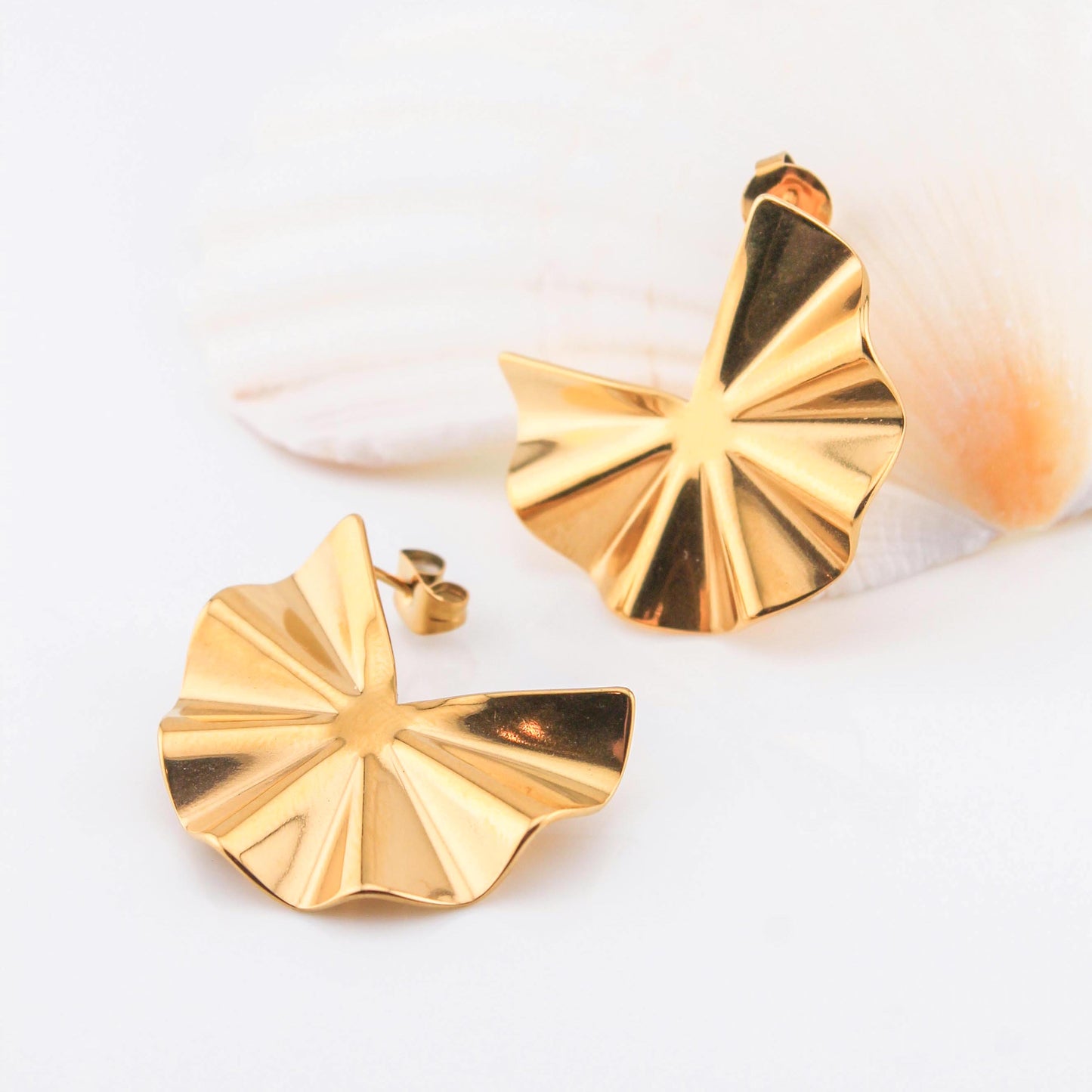 Cabana Fan Earrings | Swim In Jewelry