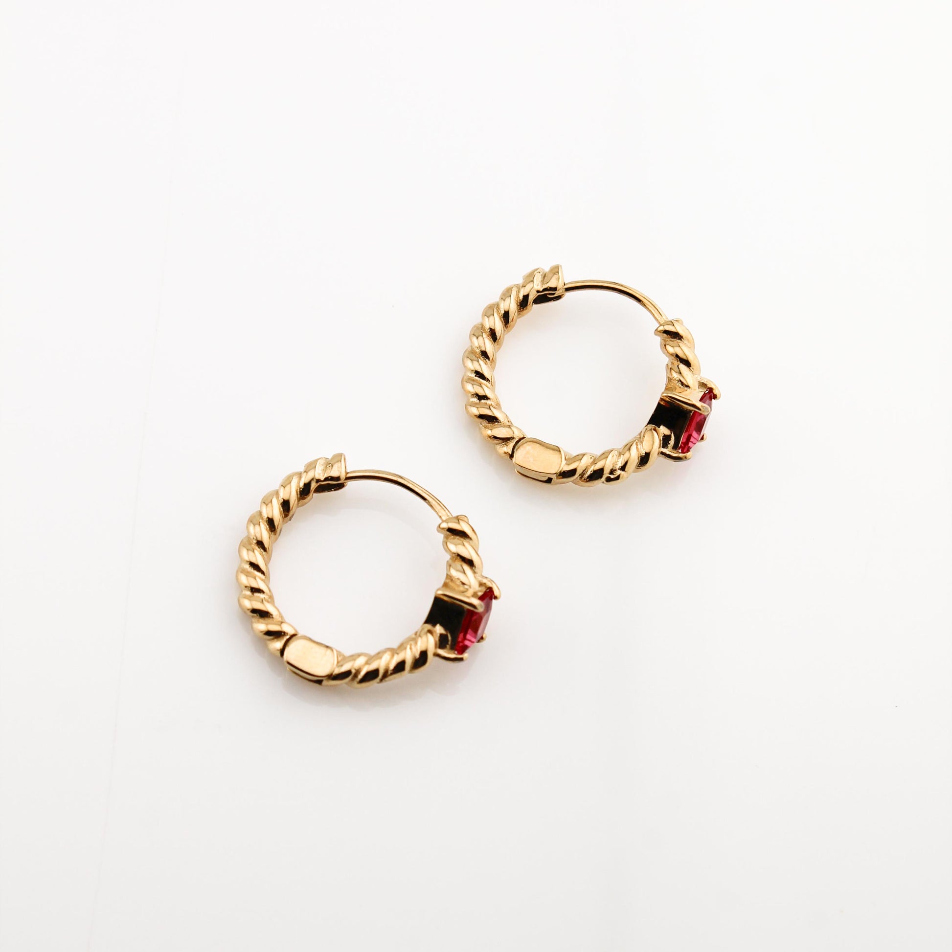 Cactus Bloom Hoop Earrings | Swim In Jewelry