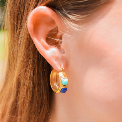 Marina Hoop Earrings | Swim In Jewelry