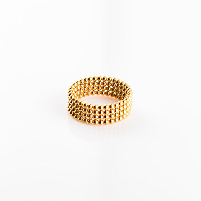 Gold Stacked Dot Ring | Swim In Jewelry