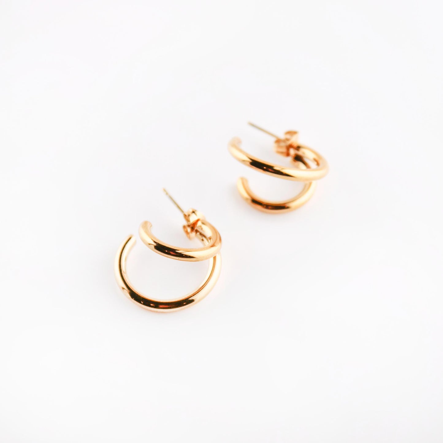 Escape Double Hoop Earring | Swim In Jewelry