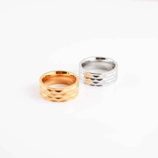 The Roamer Ring | Silver and Gold | Swim In Jewelry