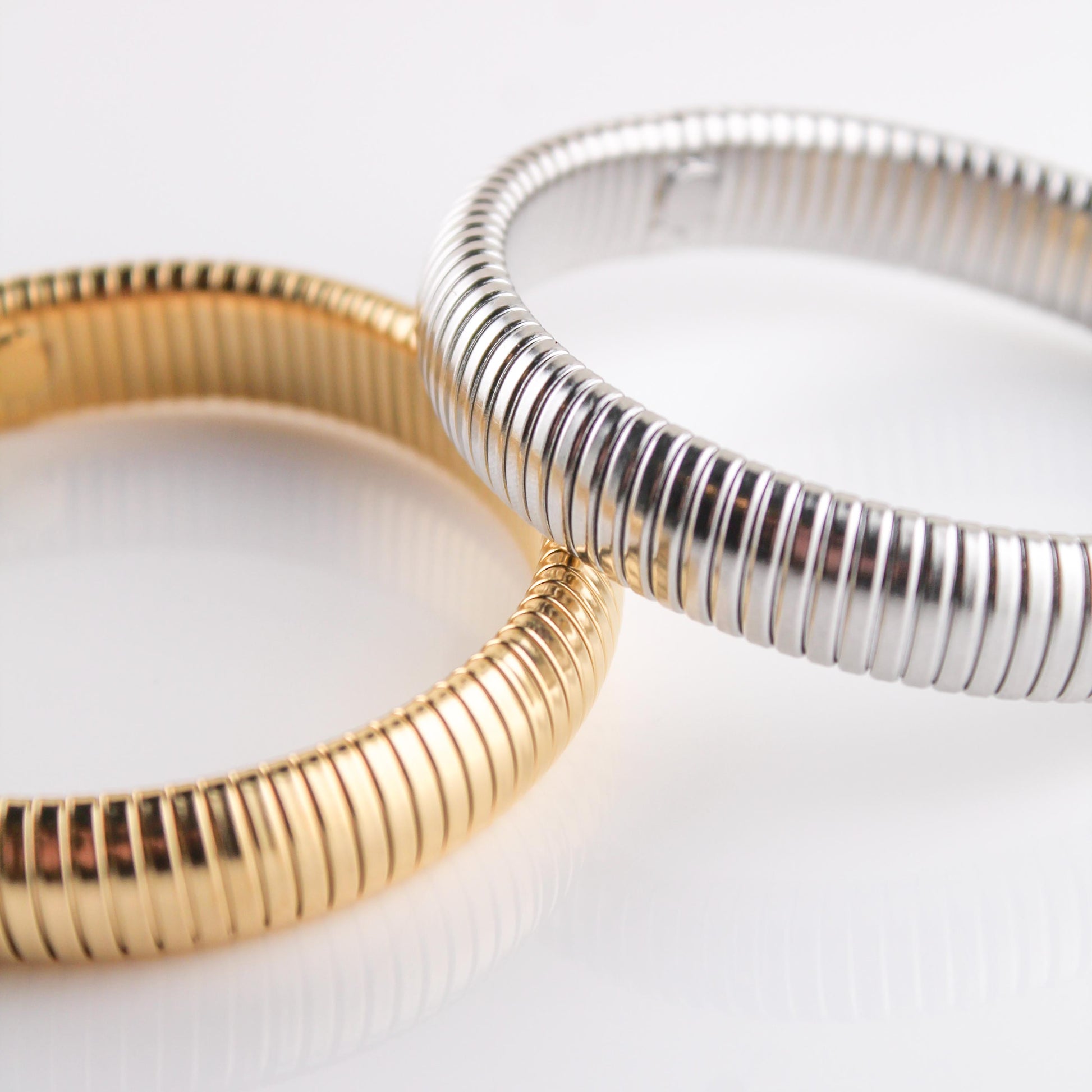 Paradise Bangle Bracelet | Gold and Silver | Swim In Jewelry