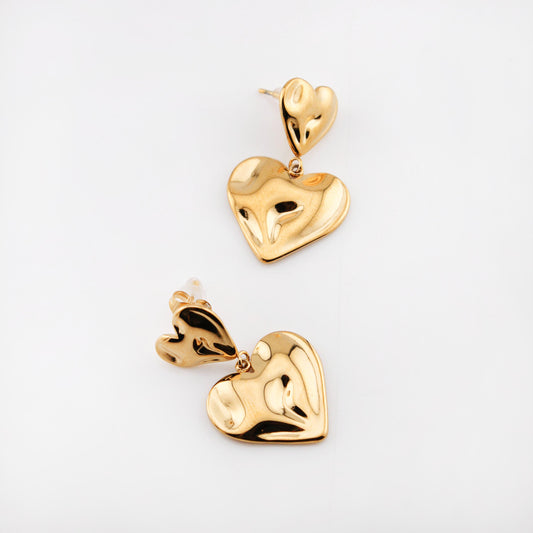 Honeymoon Heart Earrings | Swim In Jewelry