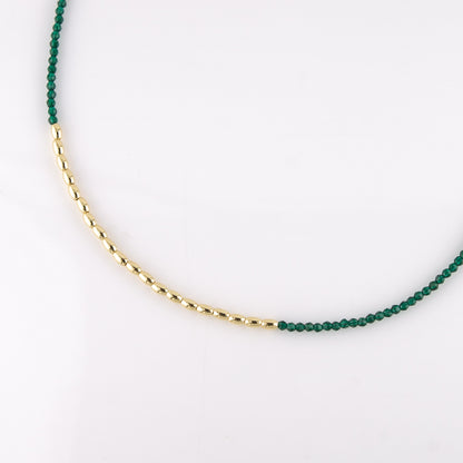 Gold Pop Beaded Necklace