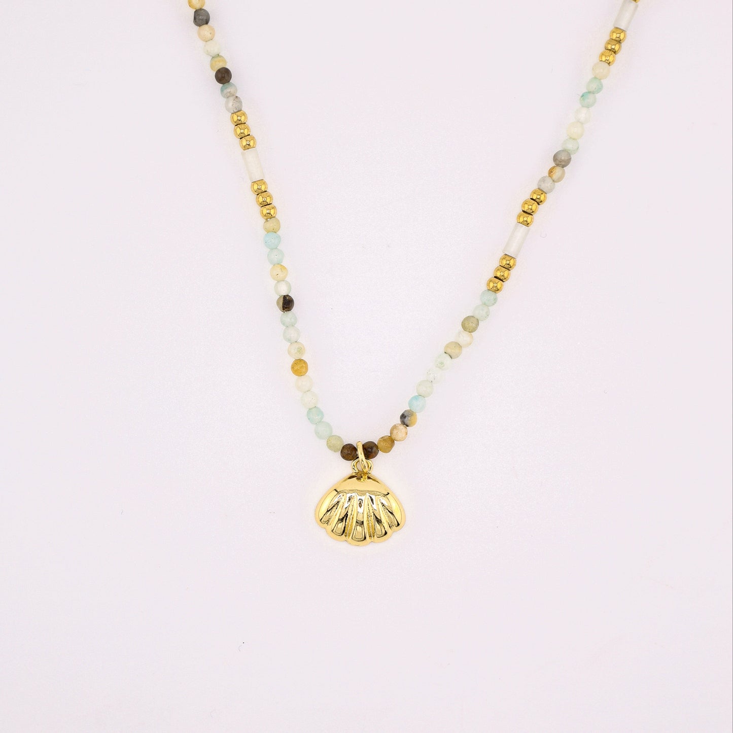 Laguna Beaded Charm Necklace | Swim In Jewelry