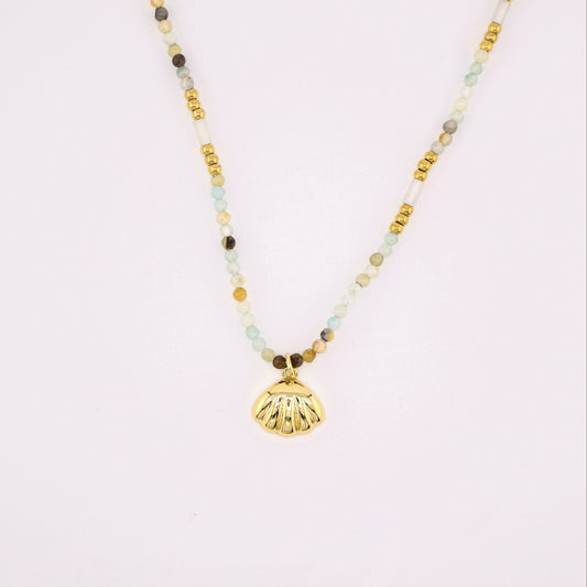 Laguna Beaded Charm Necklace | Swim In Jewelry