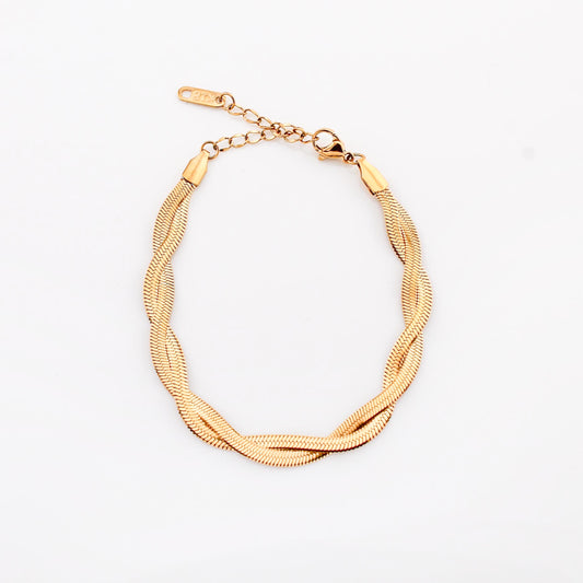 Land + Sea Twist Chain Bracelet | Swim In Jewelry