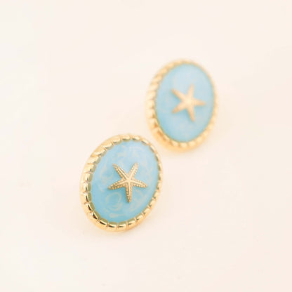 Starlet Aqua Earrings | Swim In Jewelry