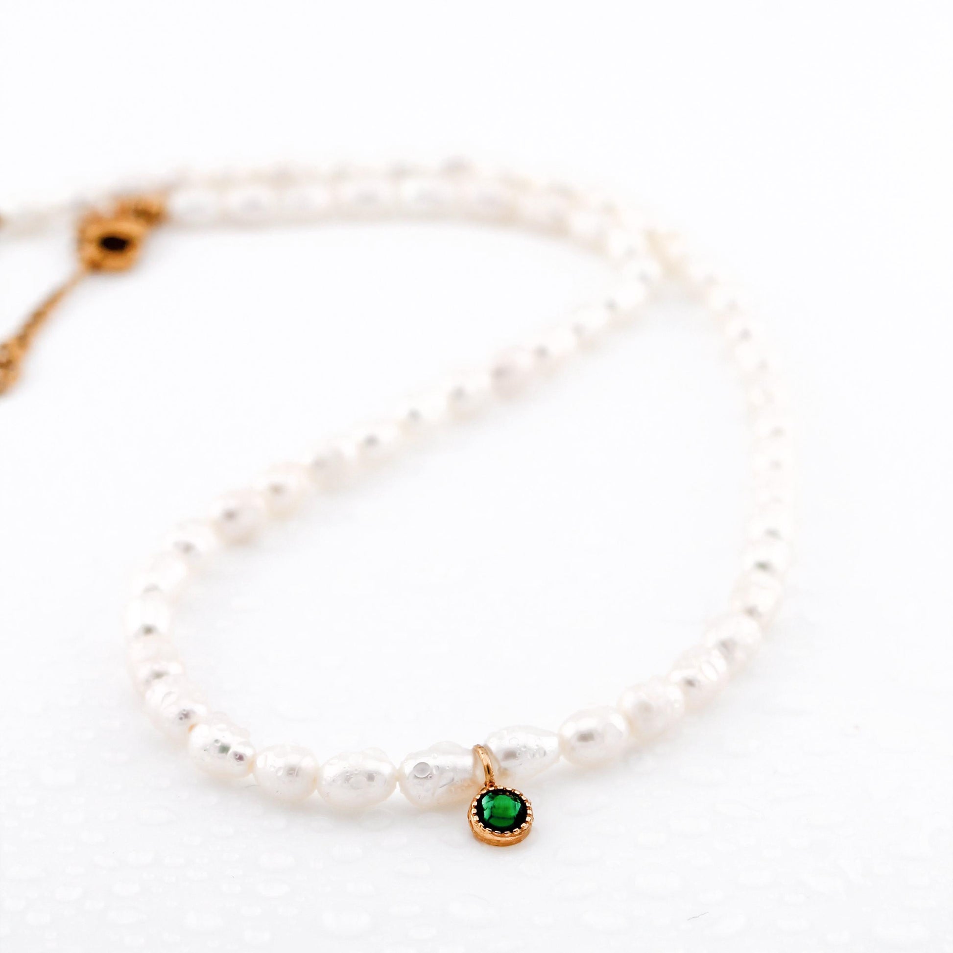 Hidden Gem Pearl Choker Necklace | Swim In Jewelry