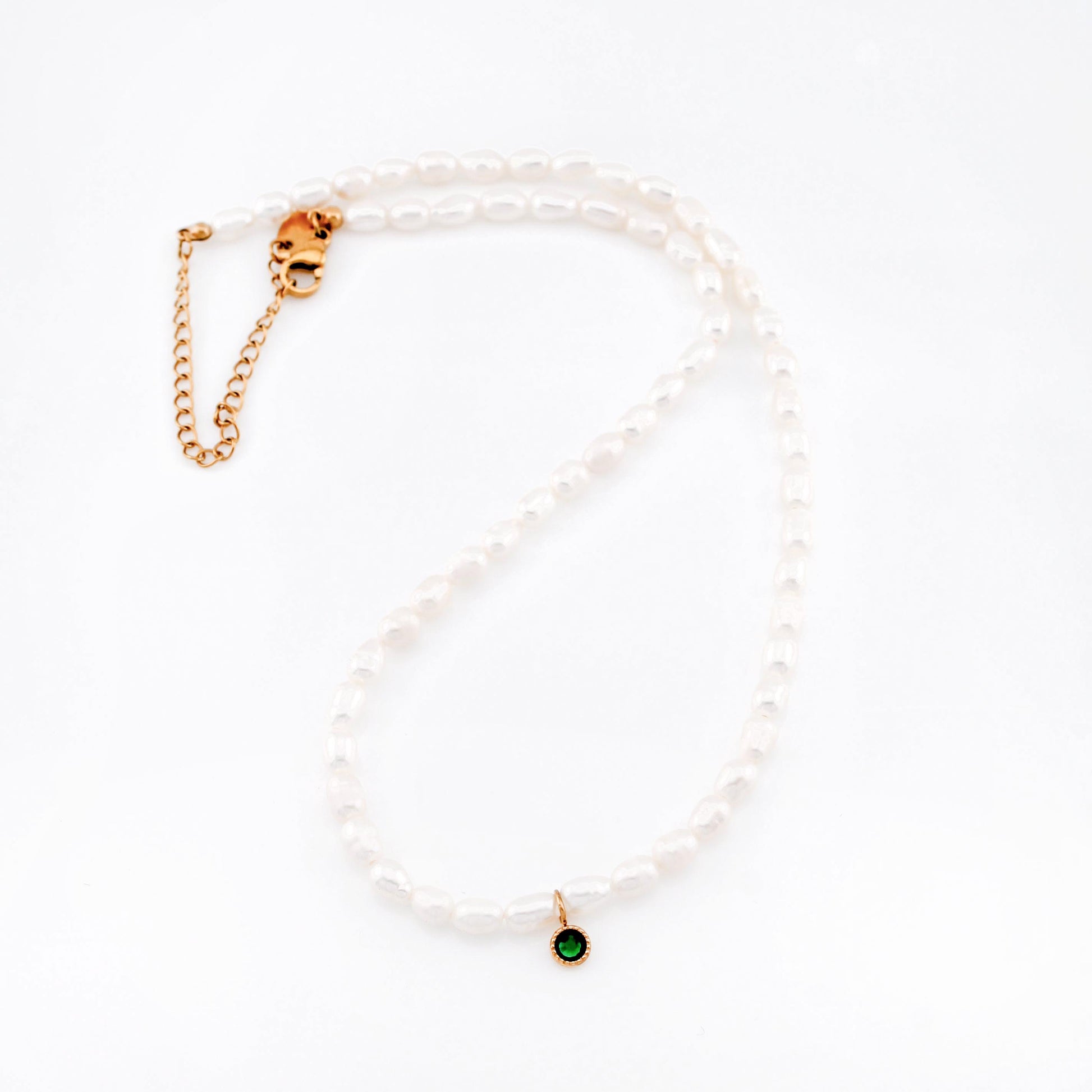 Hidden Gem Pearl Choker Necklace | Swim In Jewelry