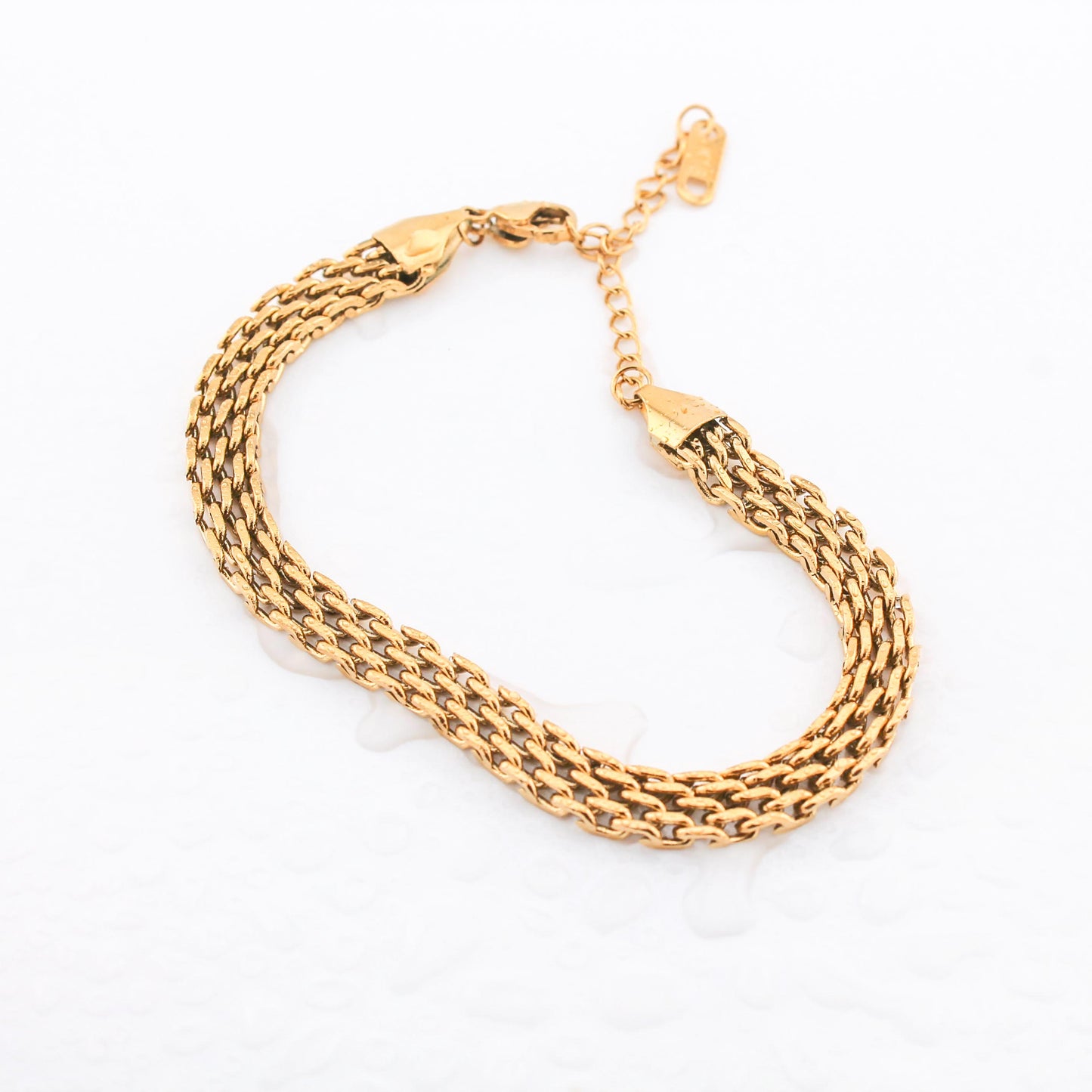 Pilot Watch Band Bracelet | Gold | Swim In Jewelry