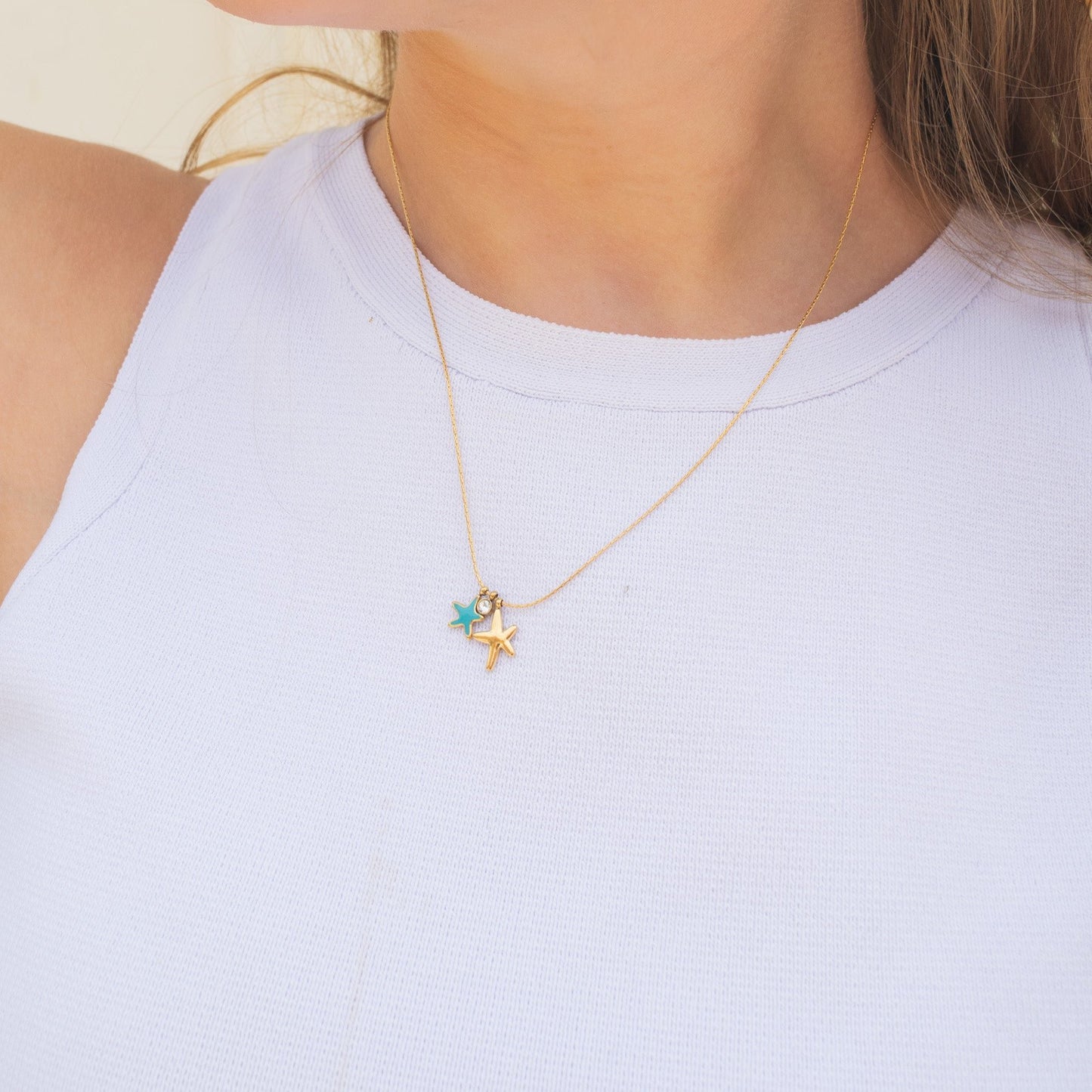 Aquamarine Pendant Necklace | Swim In Jewelry