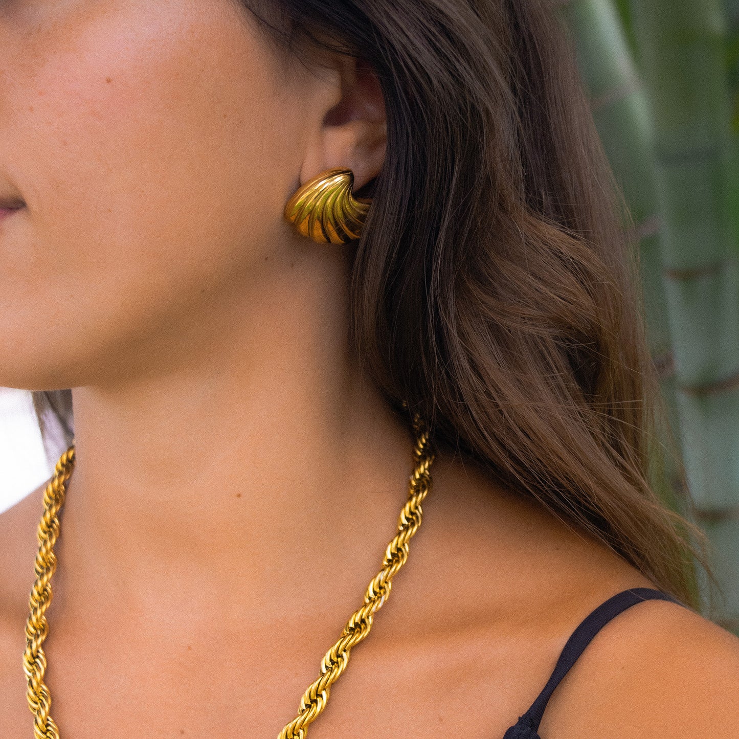 Bungalow Chunky Earrings | Swim In Jewelry
