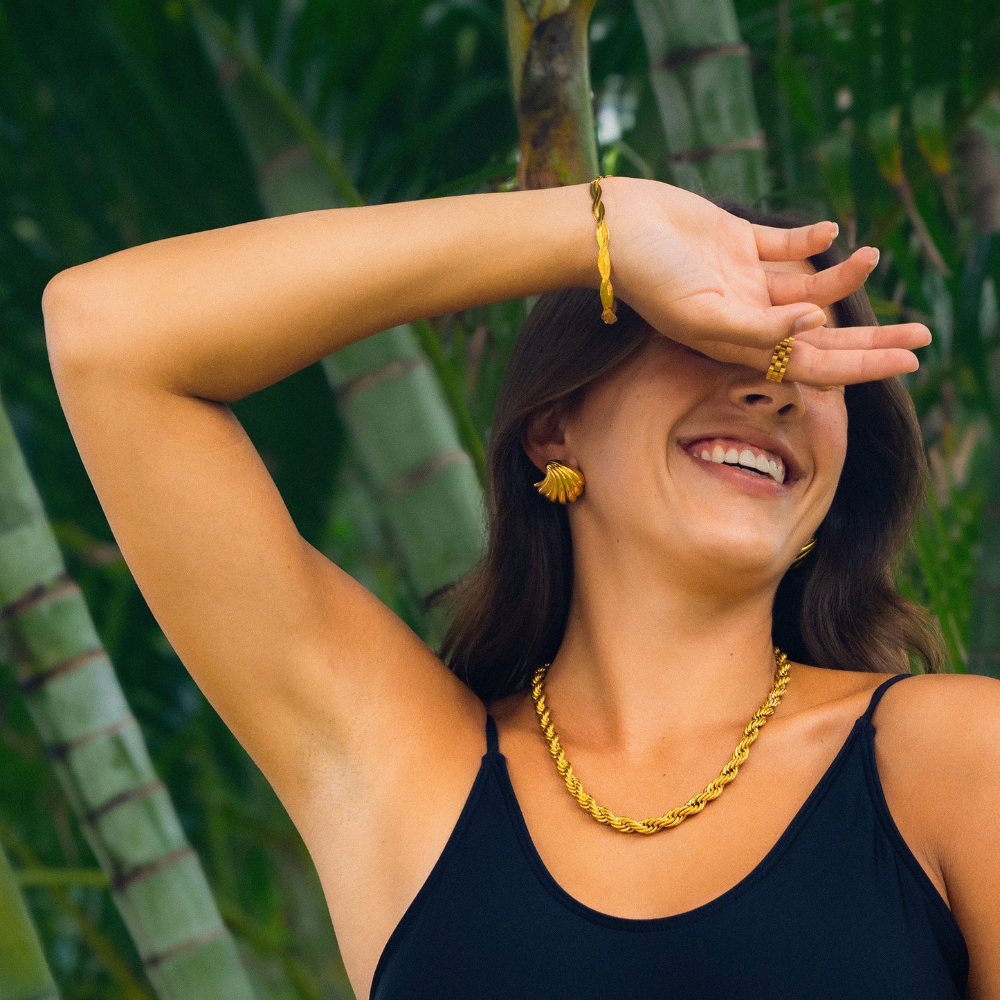 Bungalow Chunky Earrings | Swim In Jewelry