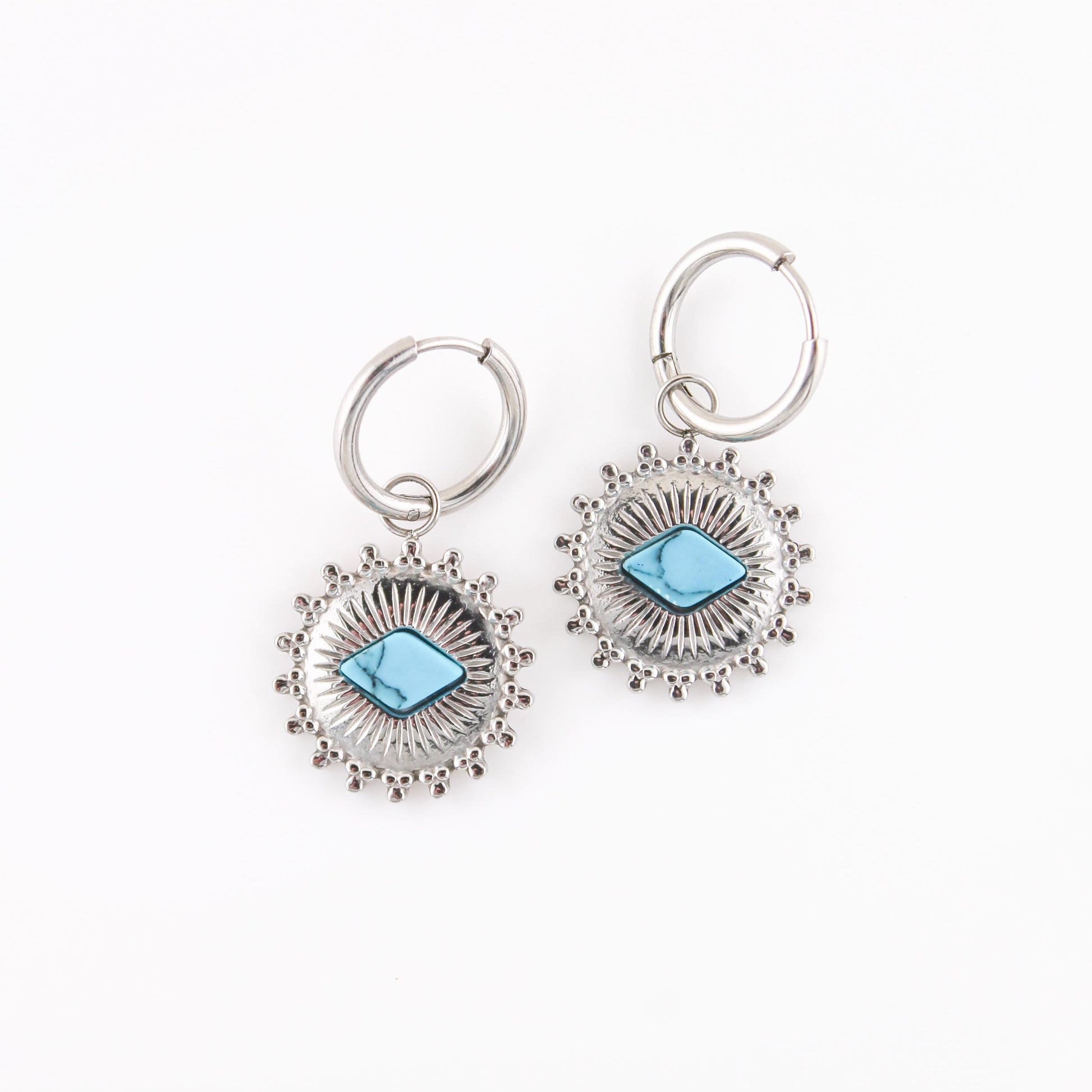 Buckle Huggie Earrings | Swim In Jewelry