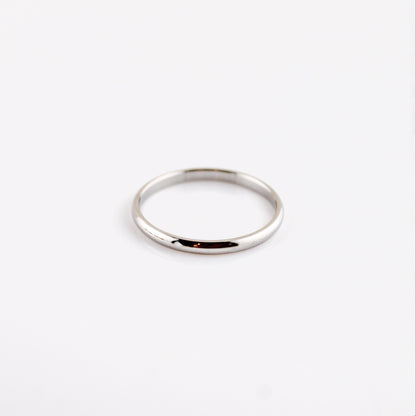 Daily Stacking Ring | Thin | Silver | Swim In Jewelry