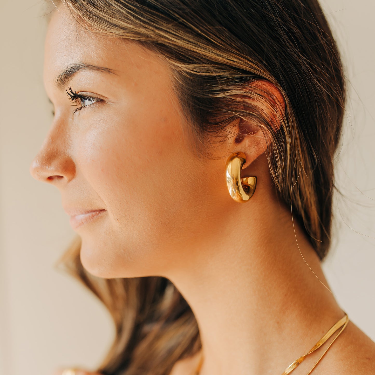 Overseas Hoop Earrings | Swim In Jewelry